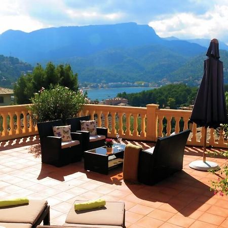 Apartamento En El Puerto De Soller Con Gran Terraza Privada Y Vistas Al Mar. Piscina Comunitaria. Localizado En Un Zona Tranquila Y Muy Soleada. Wifi Gratis Disponible. Parking. Eksteriør bilde